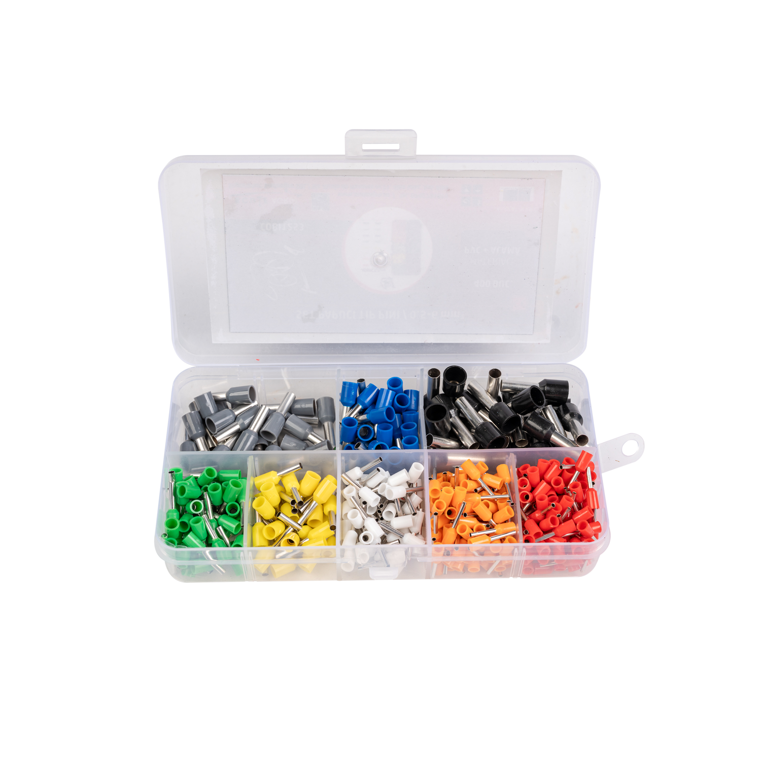 Set 400 terminale cu pini, 0.5-6 mm², PVC+alama, 8 dimensiuni diferite - COBI SMART® - imagine 11