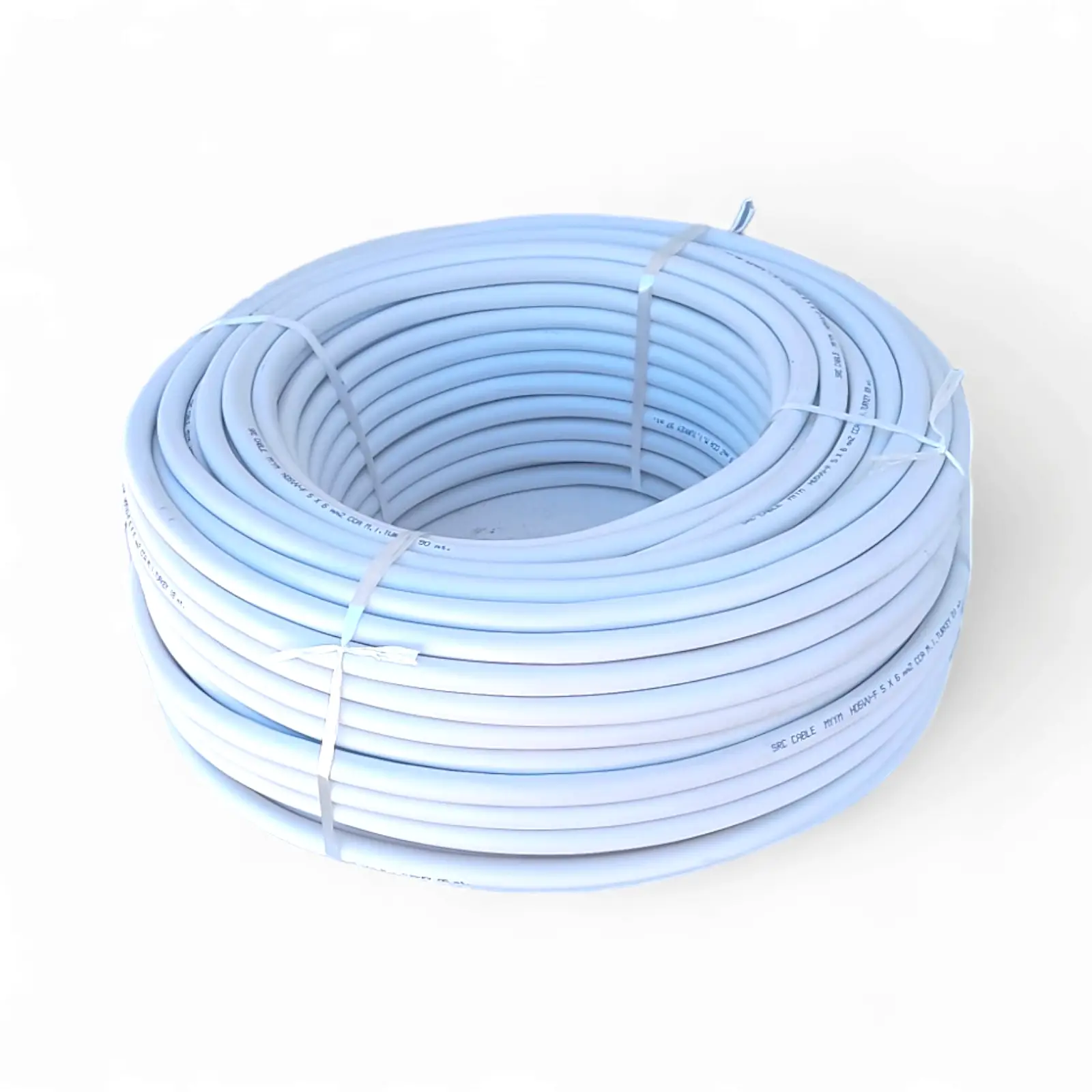Cablu electric 2x6 mm², 100 m, alb, MYYM / H05VV-F - COBI SMART® - imagine 3