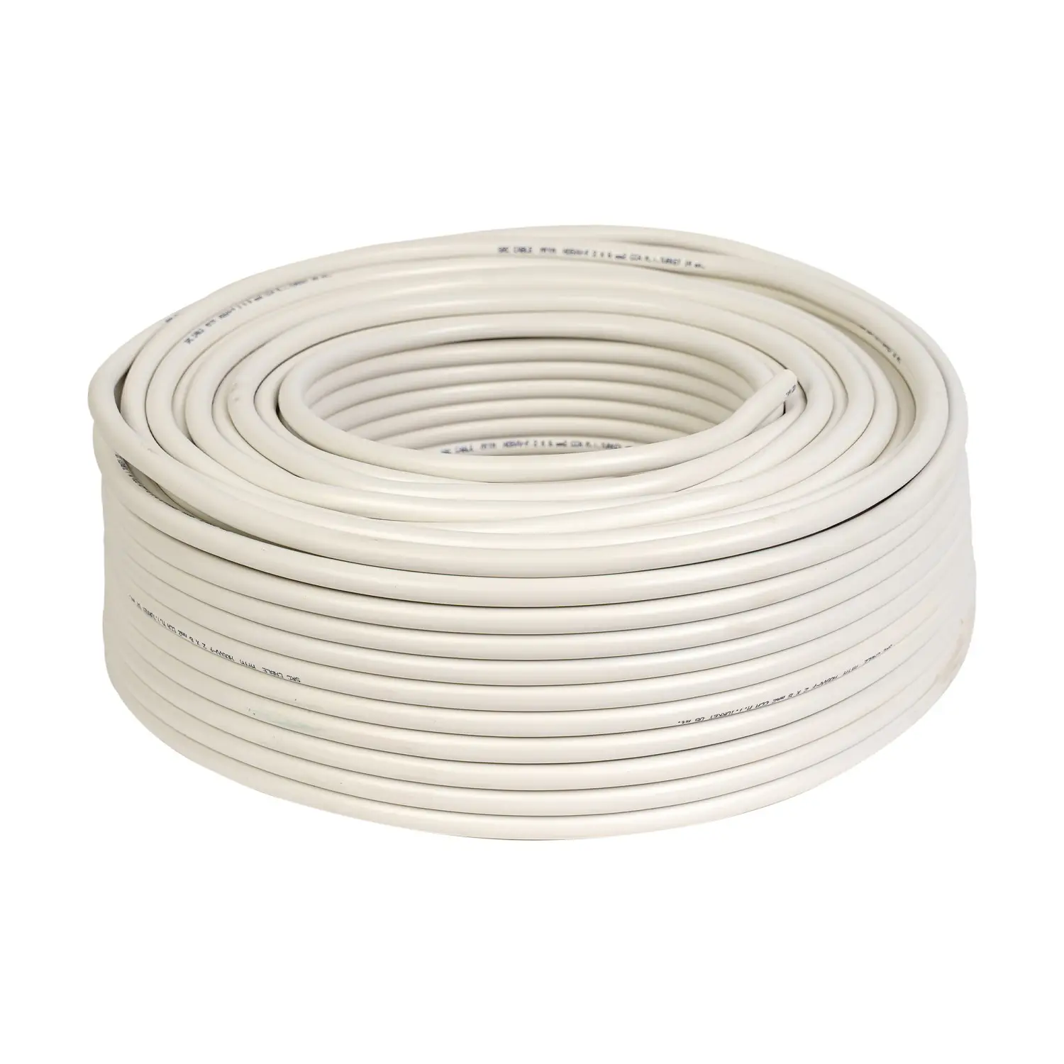 Cablu electric Premium 2x4 mm², 100 m, alb, MYYM / H05VV-F - COBI SMART® - imagine 4