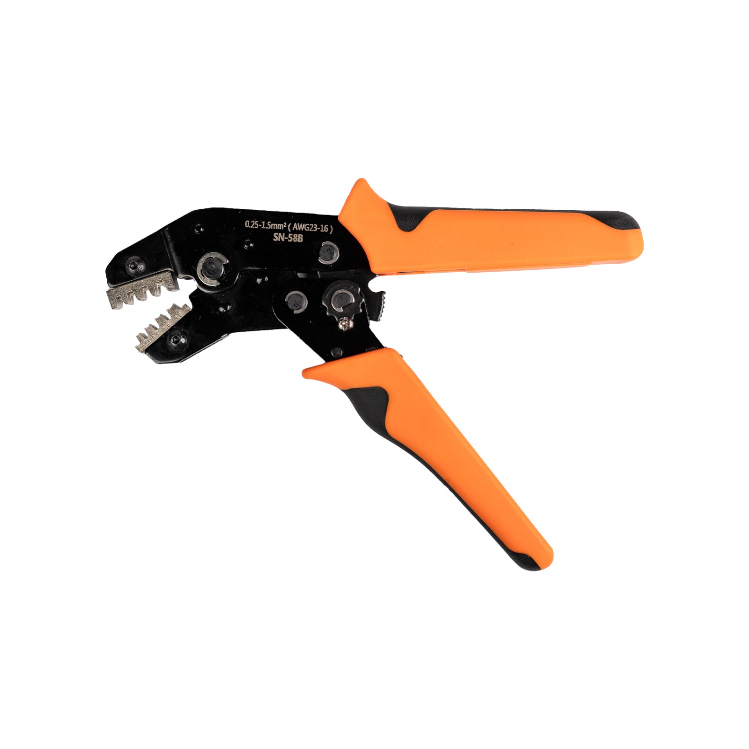 Cleste de sertizare pentru terminale izolate, fier nichel + otel carbon, 0.25-1.5 mm², include 600 conectori izolati - COBI SMART® - imagine 4