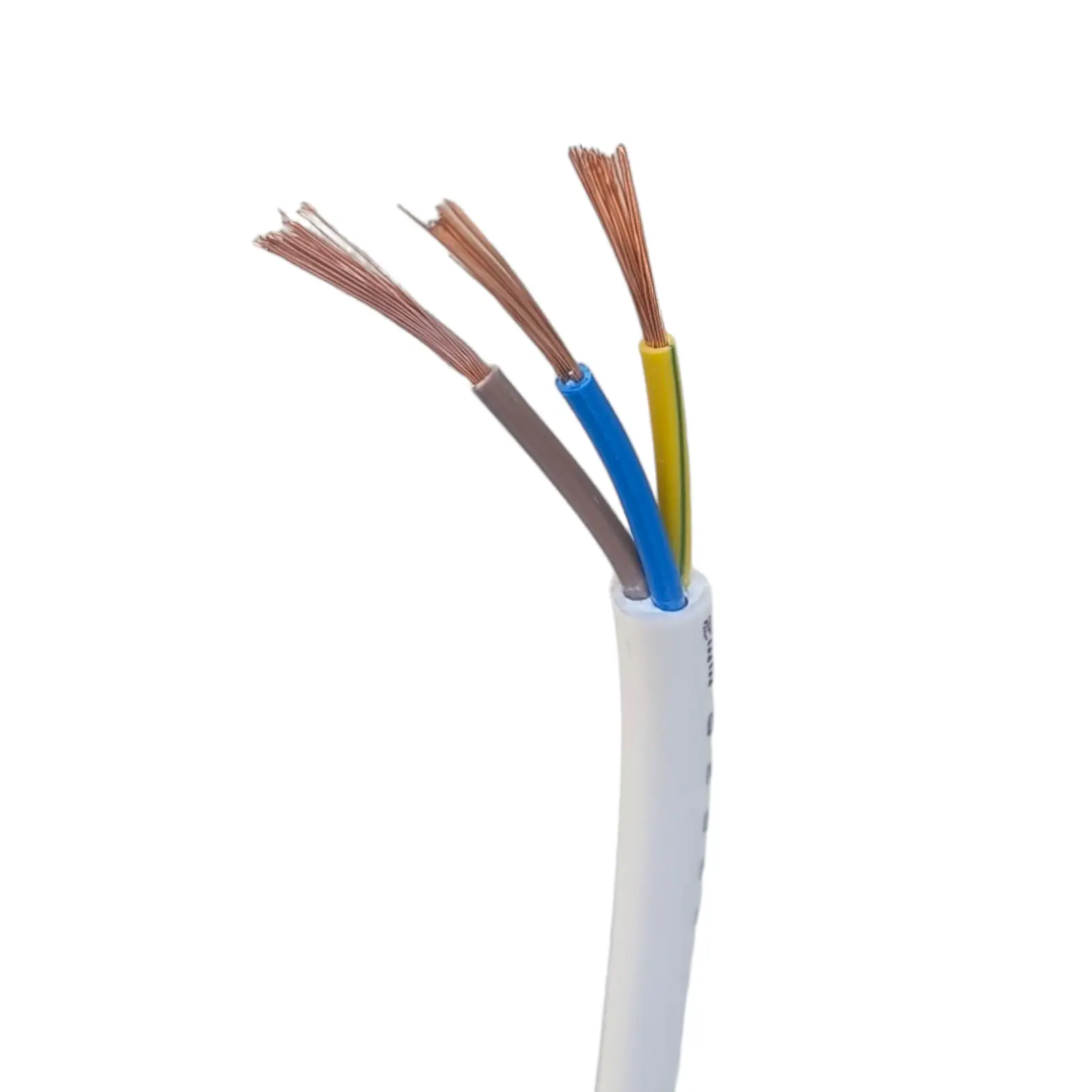 Cablu electric Premium 3x2.5 mm², 100 m, alb, MYYM / H05VV-F - COBI SMART® - imagine 8