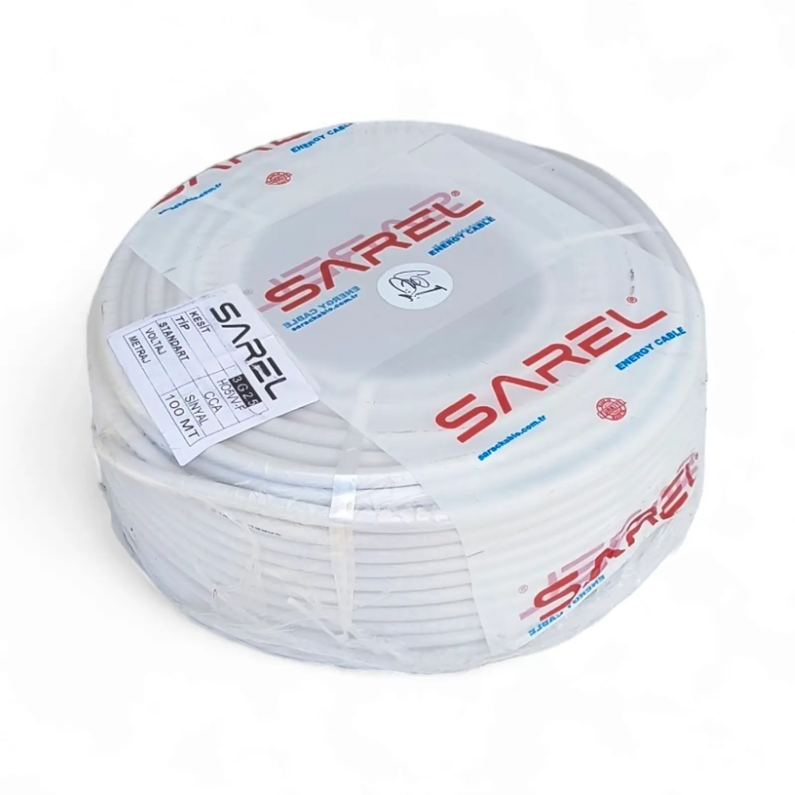 Cablu electric Premium 3x2.5 mm², 100 m, alb, MYYM / H05VV-F - COBI SMART® - imagine 10