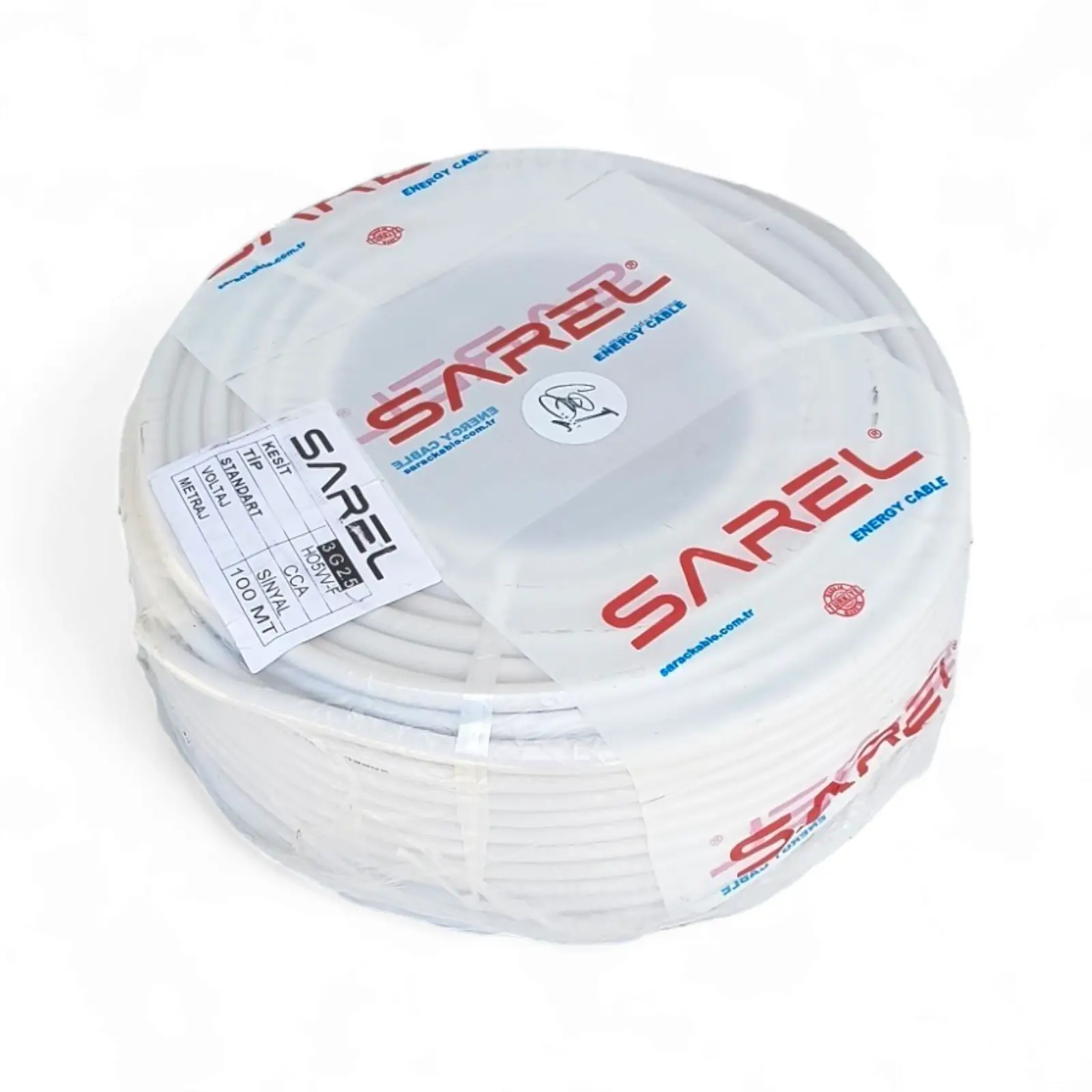 Cablu electric Premium 2x2.5 mm², 100 m, alb, MYYM / H05VV-F - COBI SMART® - imagine 6