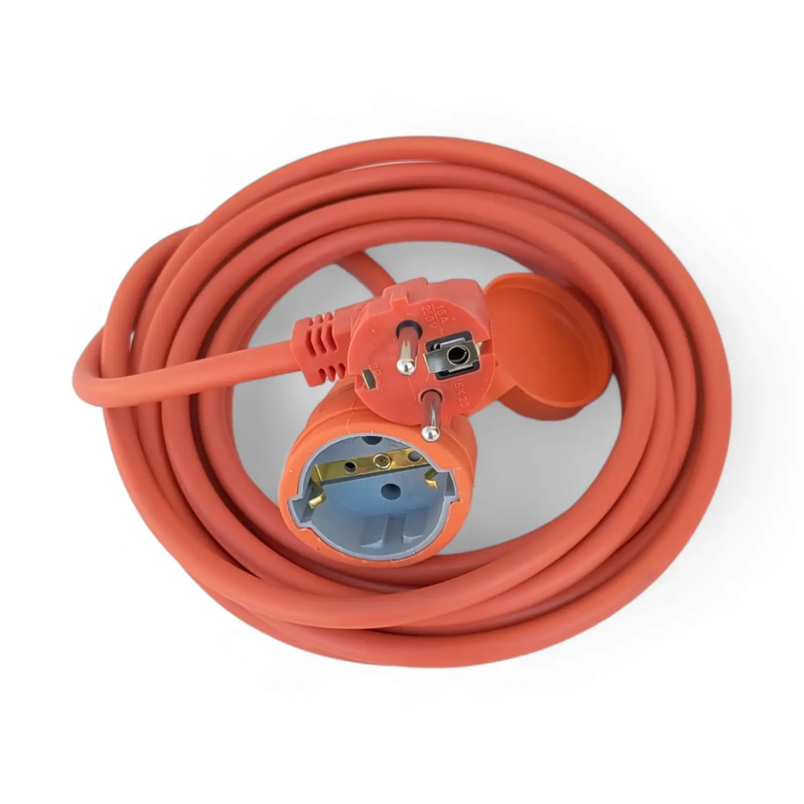 Cablu prelungitor 3x1.5 mm², 20 m, cu conductor cupru, stecher si cupla cu protectie - COBI SMART® - imagine 5